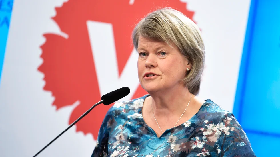 Vänsterpartiets ekonomisk-politiska talesperson Ulla Andersson. Arkivbild.