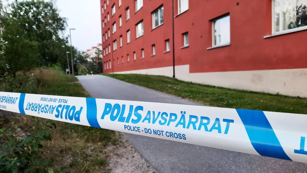 Två barn skadades i Flemingsberg söder om Stockholm i somras. Arkivbild.