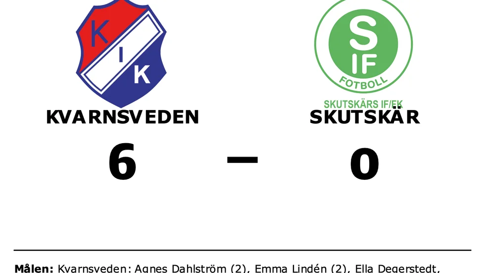 Kvarnsvedens IK vann mot Skutskärs IF FK