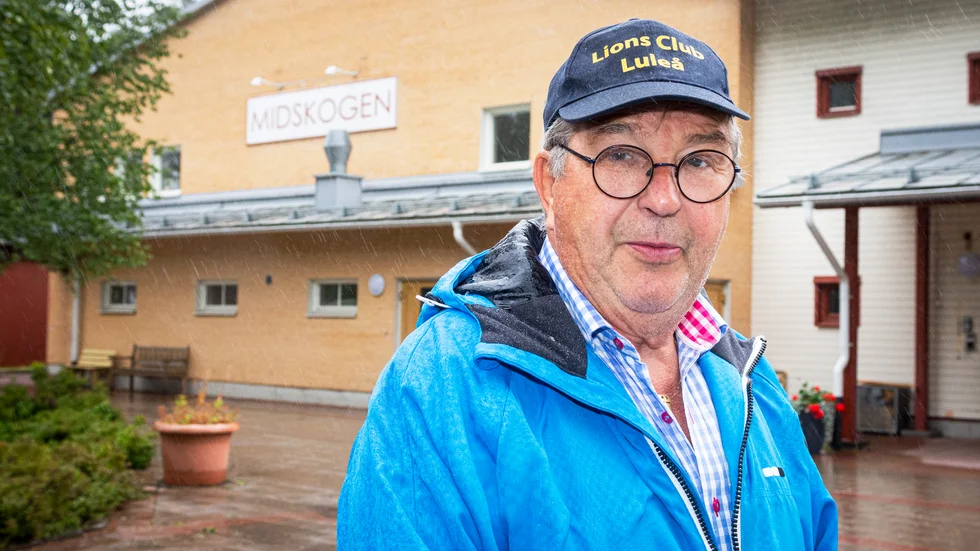 Nu kan Leif Hjeltes faster åter se tv på Midskogens vård- och omsorgsboende i Luleå.