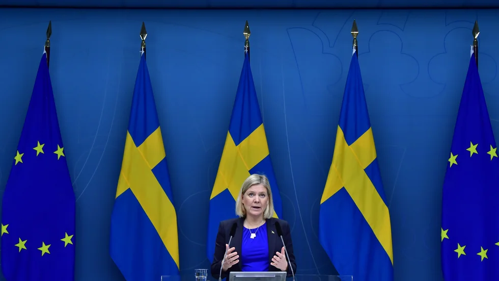 Finansminister Magdalena Andersson (S)