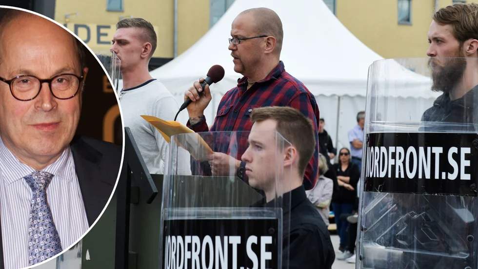 För fyra år sedan kallades Jan Scherman (till vänster) "äcklig jude" under Almedalsveckan. Bilden till höger är tagen vid ett annat tillfälle.