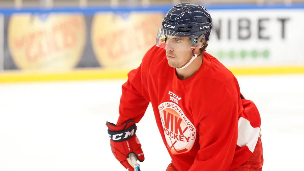 Mattias Wigley har bytt Vimmerby Hockey mot Västerviks IK inför den här säsongen.