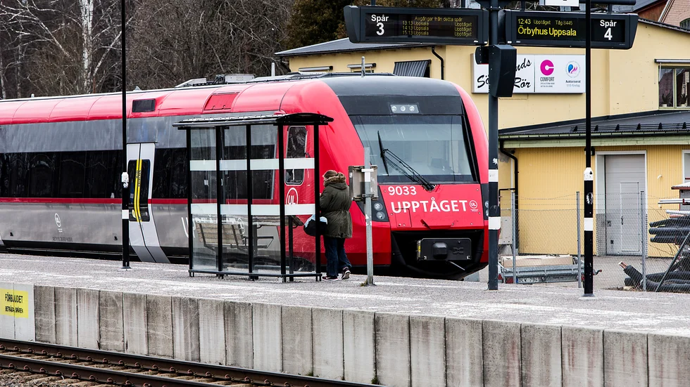 Upptågets punktlighet på sträckan Uppsala-Gävle var näst bäst i landet, ändå hävdar regionen att Mälartåg är bättre.