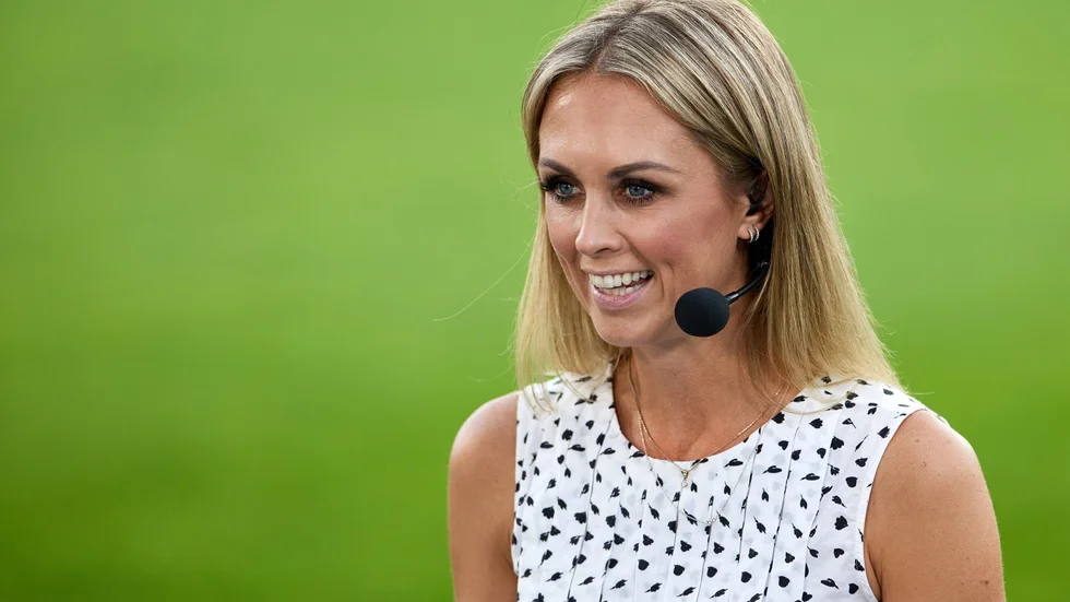 Karin Frick har alltid varit sportintresserad och har nu arbetat som sportjournalist i 16 år.