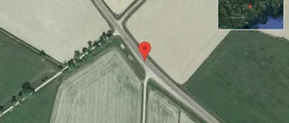 Trafikolycka på väg 771 - helt stopp i ett körfält