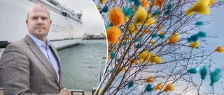 Extra fartyg sätts in för att klara påskresandet