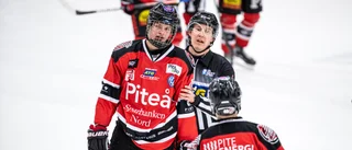 Målskytt i SHL i går – spelar med Piteå mot Kalix ikväll