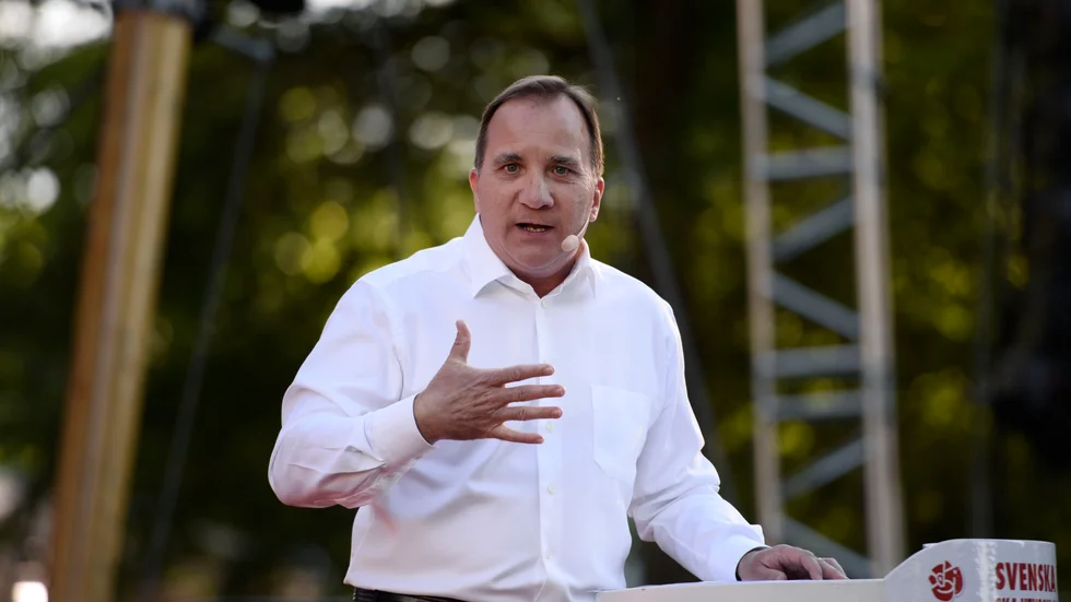 Statsminister Stefan Löfven.