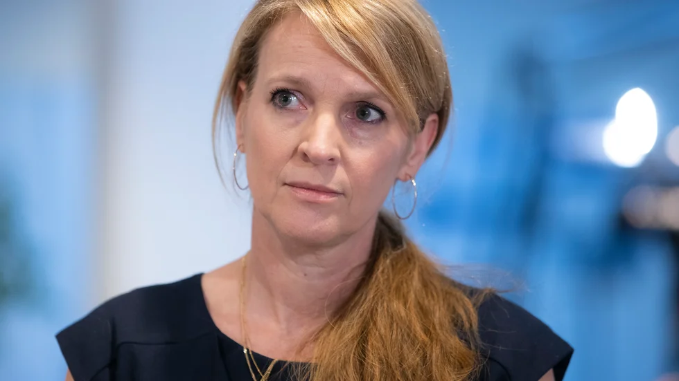Avdelningsdirektör Line Vold vid norska Folkehelseinstituttet. Arkivbild.