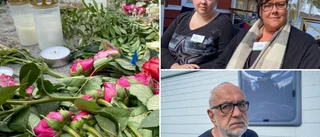 Sorgen efter mordet i Malmköping: "Det är så väldigt tragiskt, ett människoliv"