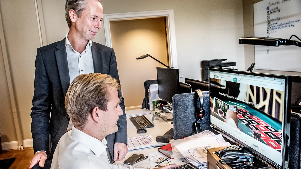 Martin Carlesund, vd för onlinekasinobolaget Evolution Gaming. Arkivbild.
