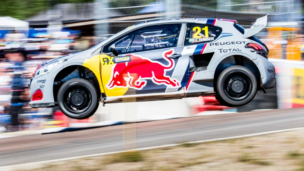 Flera svenska förare klara för rallycrosserien Nitro i USA. Och fler kan vara på väg in, bland annat tidigare Nitro-segraren Timmy Hansen. Arkivbild.