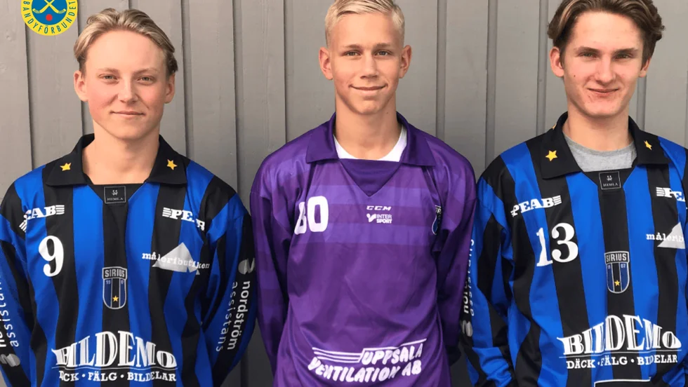 Arvid Tapper, Axel Göthlin och Simon Bonetto är uttagna till P19-landslagstruppen.