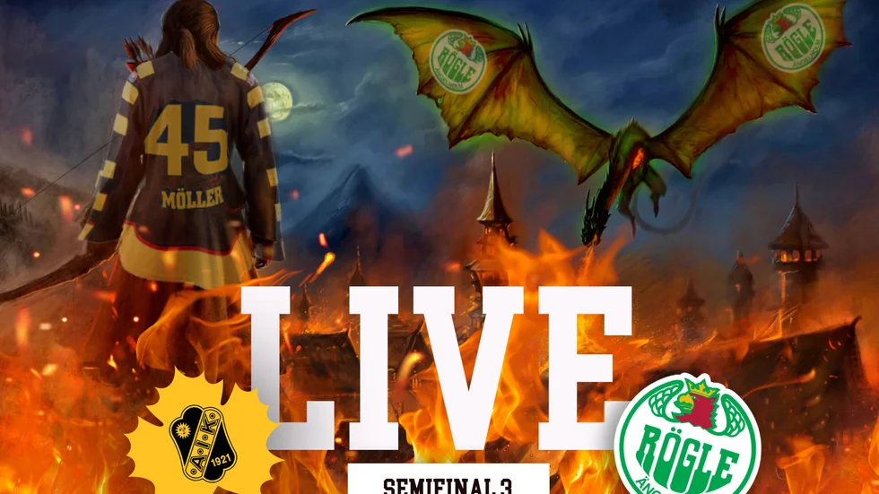 Det är "do or die" för AIK, som måste vinna över Rögle om inte säsongen ska ta slut i kväll. 
