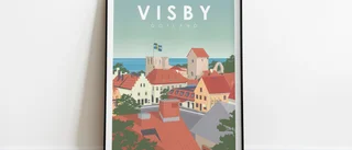 Visby Stora Torget poster