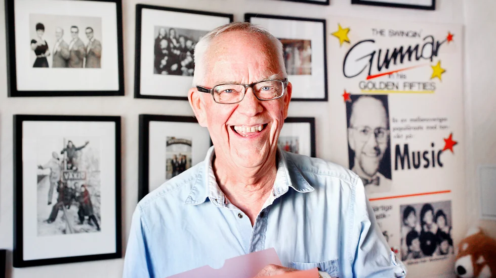 Gunnar Sandevärn, musiker och pensionerad lärare, vill med sin bok inspirera till läsande och skrivande.