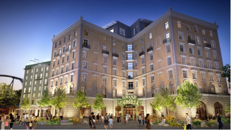 Renderad bild på Grand Curiosa Hotel