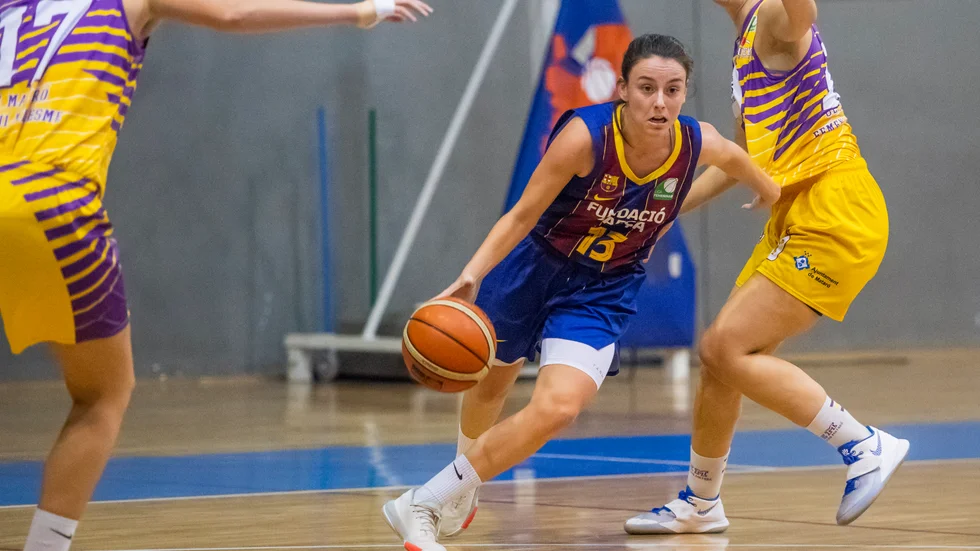 23-åriga Regina Aguilar var lagkapten i FC Barcelona de gångna säsongen. Nu är hon klar för Visby Ladies.