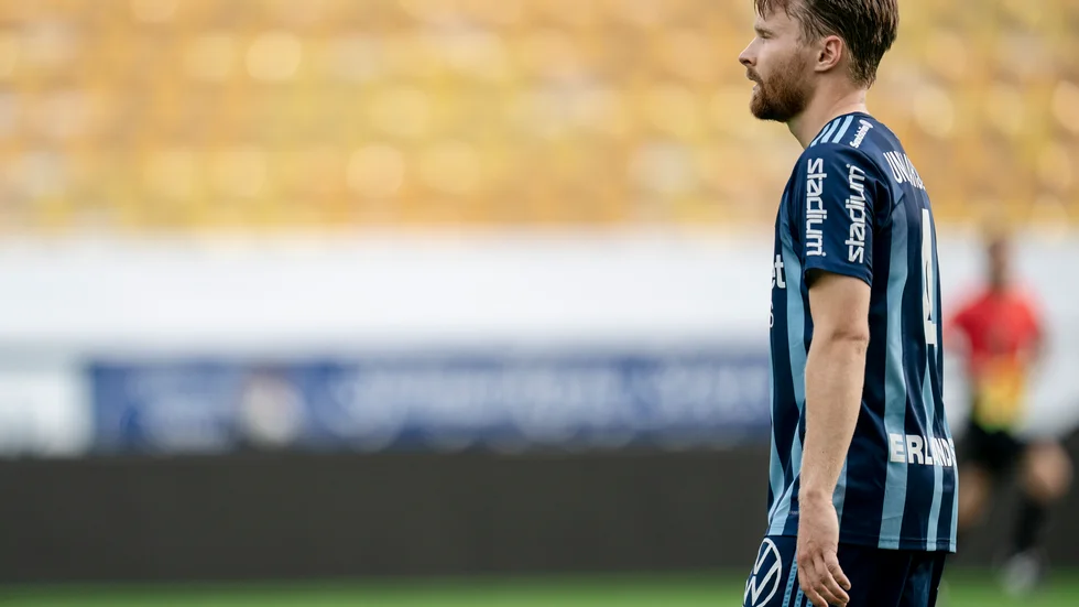 Djurgårdens Jacob Une Larsson. Arkivbild.