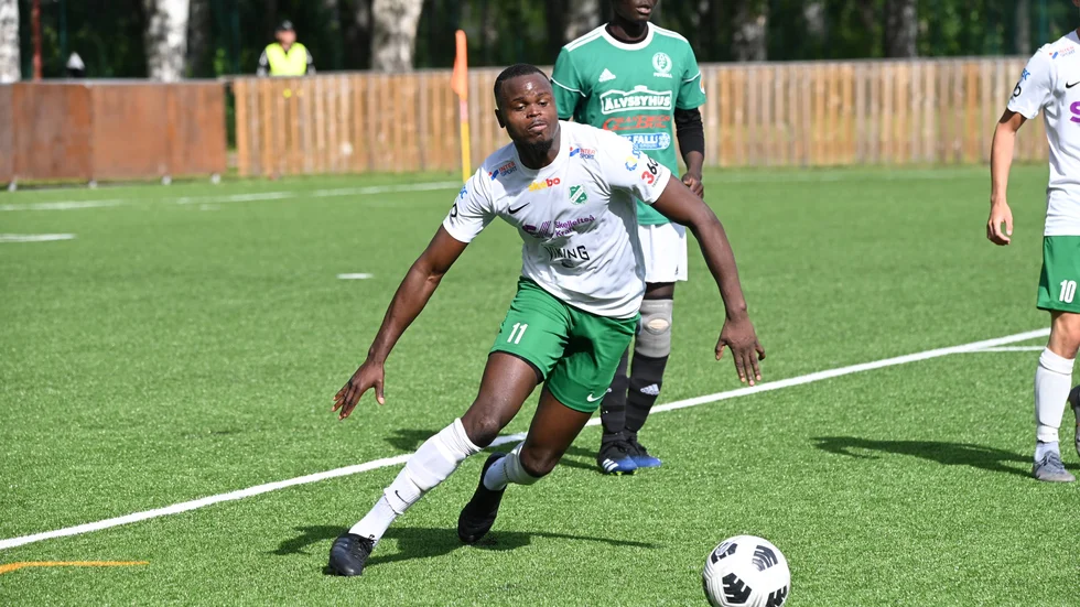 Oumar Traore satte slutresultatet till 7–0 i 90:e minuten.