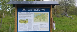 Tio års väntan på en ny informationstavla