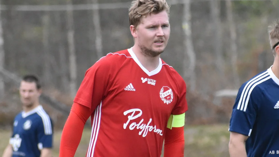 Ricky Gustafsson gjorde mål för DSK.