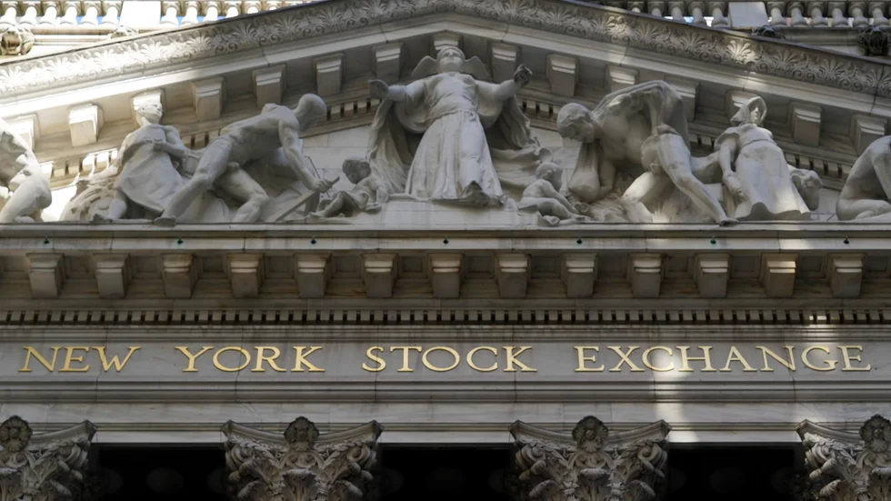 New York-börsens tre ledande index steg tisdagshandeln. Arkivbild.