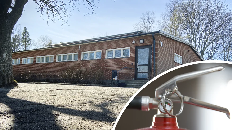 Minst fem personer tycks ha tagit sig in i Skogsborgsskolans lokaler och sedan tömt en brandsläckare. Polisen har gott hopp om att hitta förövarna, efter att ha fått tillgång till övervakningsfilmer.