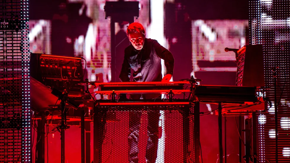 Jean-Michel Jarre får hederslegionen. Arkivbild.