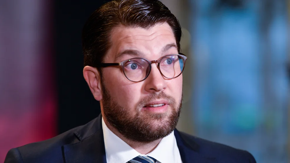 Sverigedemokraternas partiledare Jimmie Åkesson. Arkivbild.
