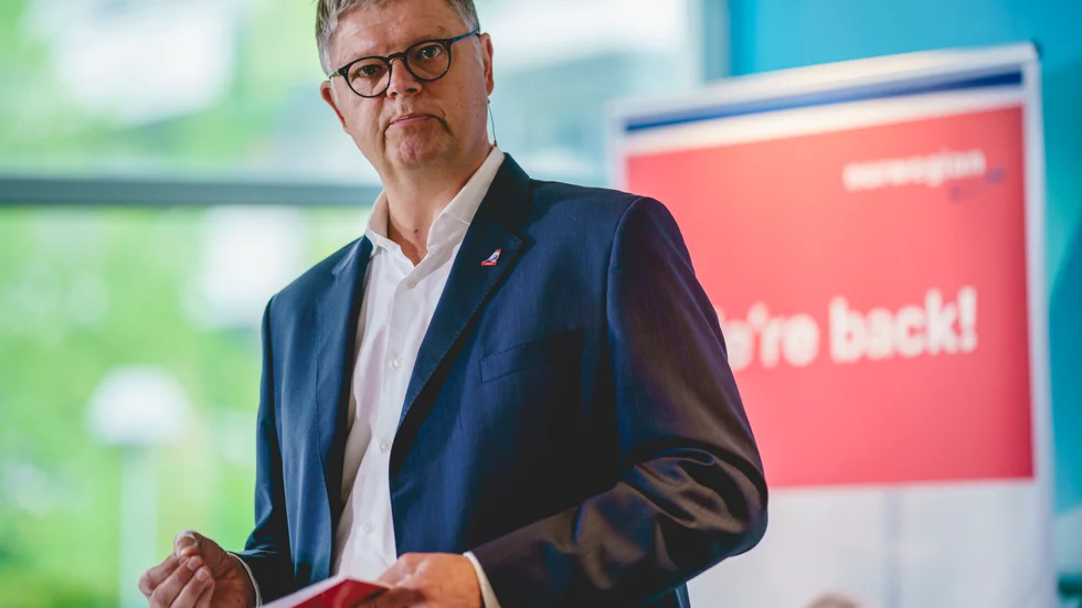 Jacob Schram slutar som vd för Norwegian. Arkivbild.