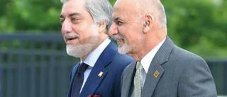 Afghansk ledarduo möter Biden i USA