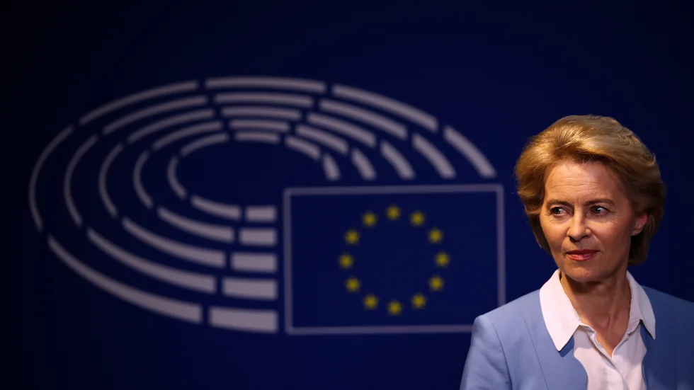 EU-kommissionens ordföande Ursula von der Leyen.