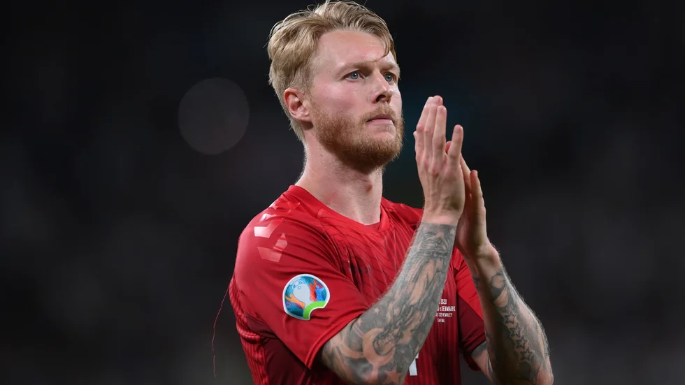 Simon Kjær var både stolt och besviken.