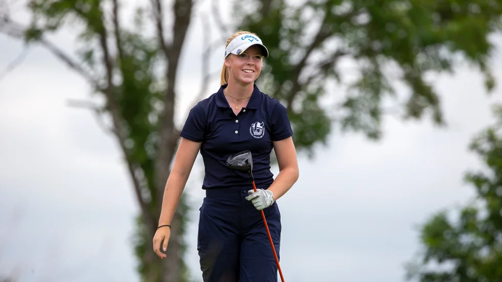 Meja Örtengren slutade som femma i 2021 European Ladies' Amateur Championship