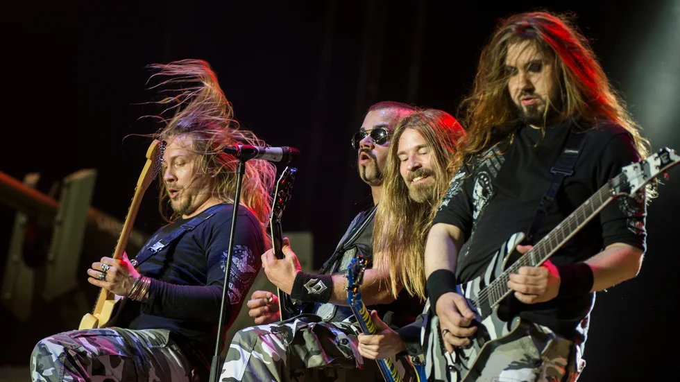 Sabaton på Sweden Rock 2016. Arkivbild.
