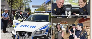 Häng med polisen: "Jo men vi har otroligt kul ihop. Och just skratten behövs"