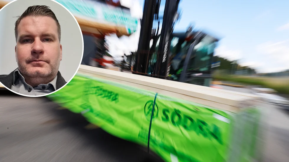 Det är högkonjunktur i byggbranschen. "Det tuffar på bra och mer än så", säger Tommy Burnert, filialchef på Beijer byggmaterial i Eskilstuna och Strängnäs.