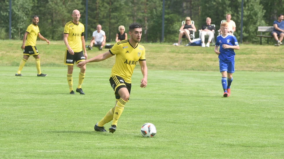 Haris Dreco ser fram emot derbyt mot Västerviks FF. 