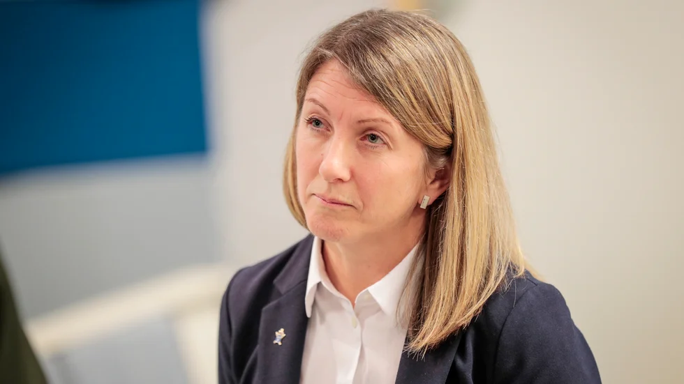 "Det är en väldigt tragiskt utgång som vi bara givetvis kan beklaga", säger åklagare Åsa Hiding om mannens död. Arkivbild.