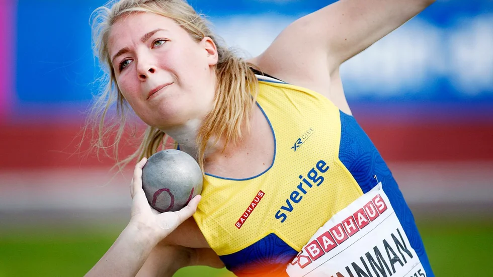 Sara Lennman grejade en ny medalj i Södertälje.
