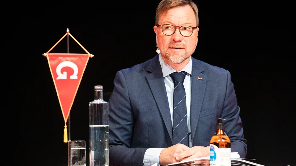 Håkan Johansson, vd för Rederi AB Gotland, eller Gotlandsbolaget som det heter i dagligt tal.