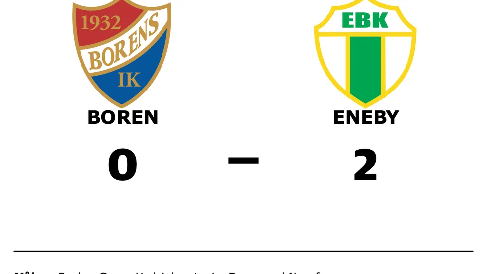Boren förlorade mot Eneby