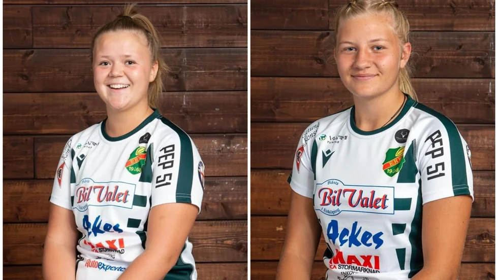 Madeleine Jansson och Tess Proos.