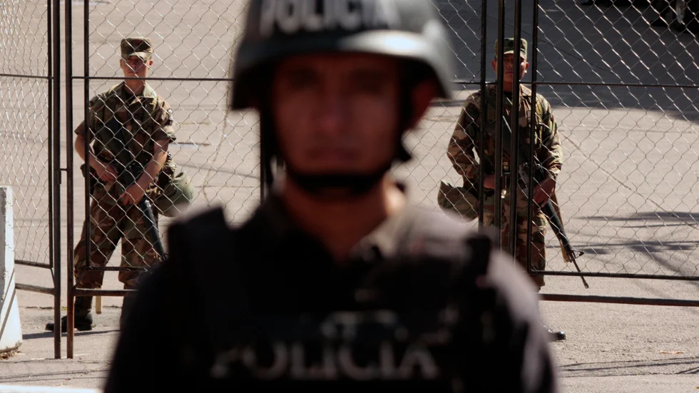 Polis i Honduras har gripit fem personer efter torsdagens mobbvåld. Arkivbild.