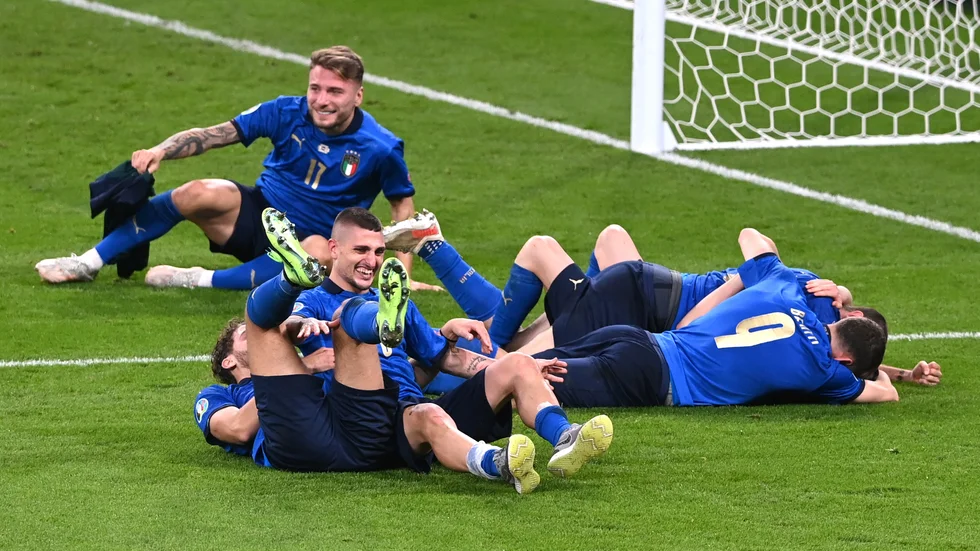 Italienskt guldjubel.