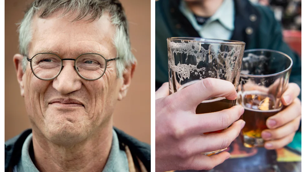 Anders Tegnell är trea på listan över profiler som svenskarna helst hade velat ha sällskap över en öl med.