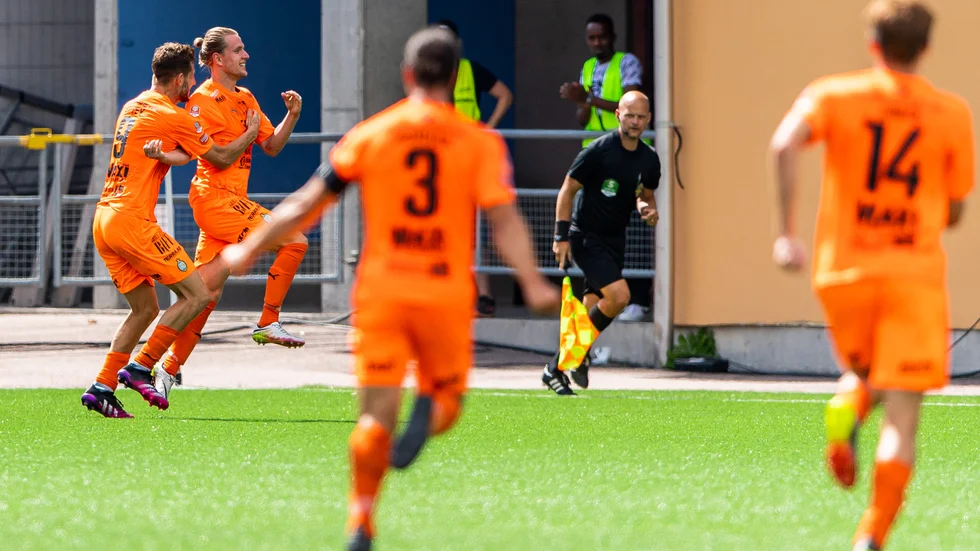 Viktor Götesson var tillbaka från start i mötet med GIF Sundsvall. 26-åringen tackade för förtroendet och satte 1-0 efter dryga timmen spelad.