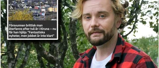 Han hjälpte den hemlöse mannen i Kiruna – kampen inte över: ”Vet inte var han är”